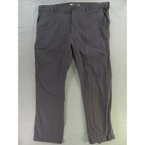 UB Tech Pants Mens 40x31 Gray Nylon Hiking Zipper Pockets
